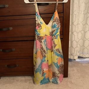 Silk colorful Milly dress